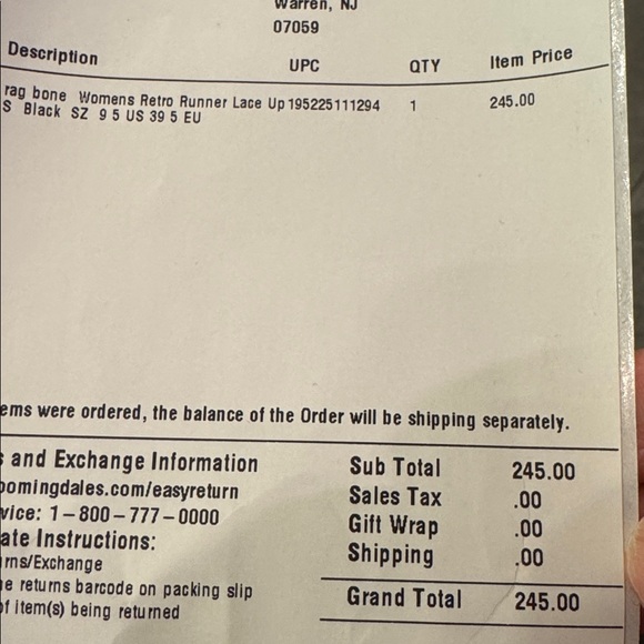 rag and bone Retro🎉host pick🎉🎈 Running sneaker in black and white - Picture 6 of 15